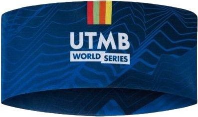 Buff Coolnet UV UTMB World Series 2024 Stirnband Blau