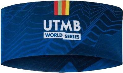 Buff Coolnet UV Hoofdband UTMB World Series 2024 Blue