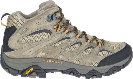 Chaussures de Randonnée Merrell Moab 3 Mid Gore-Tex Beige