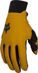 Gants Longs Fox Defend Thermo Jaune