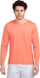 Nike Dri-Fit UV Miler Orange Heren Trui met lange mouwen