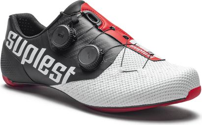 Zapatillas Carretera Suplest Edge+ 2.0 Pro Negro/Blanco/Rojo | T45 | Producto Reacondicionado 