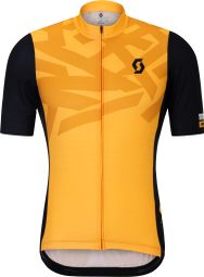 Scott RC Endurance Kurzarm-Trikot für Herren, orange/schwarz