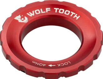 Wolf Toolth Externe Centerlock-Mutter Rot