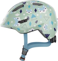 Casque Enfant Abus Smiley 3.0 Vert Nordic