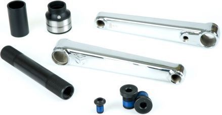PEDALIER FEDERAL VICE V2 avec BB 24mm 175mm CHROME