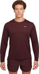 Nike Dri-Fit UV Miler Langarm Trikot Rot Herren