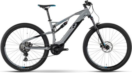 VTT Electrique Tout-Suspendu Raymon FullRay 130E 5.0 Tektro M350 9V 500 Wh 29'' Gris 2024 - Produit Reconditionné