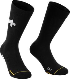 Chaussettes Unisexe Assos RS Spring Fall Noir