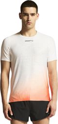 Men's Craft Race Day short-sleeve jersey White/Orange
