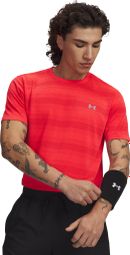 Under Armour Velociti herenfietsshirt met korte mouwen, rood