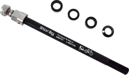 Adaptateur d'axe traversant Storag M12x1.0