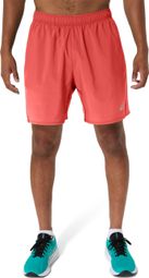 Asics Core Run 7in Shorts Red Men's