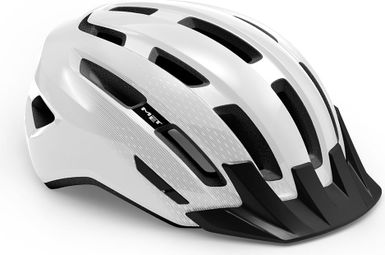 Casco Met Downtown Mips Bianco lucido