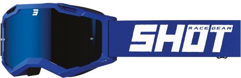 Shot Assault 2.0-bril, Solid Iridium Reflex, glanzend blauw