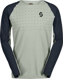 Scott Trail Vertic Pro heren shirt met lange mouwen, grijs/blauw