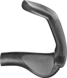 ERGON Grips with Bar End GP5 Black