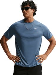 Maglietta da corsa Nike Stride blu da uomo
