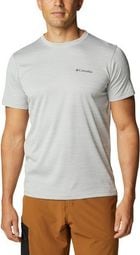 Tee Shirt Manches Courtes Columbia Zero Rules Gris Homme