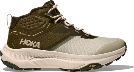 Chaussures Outdoor Hoka Transport Hike GTX Kaki/Beige Homme