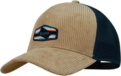 Casquette Buff Trucker Beige/Bleu Marine