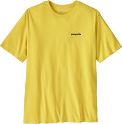 Maglietta a maniche corte Patagonia P-6 Logo Responsibili-Tee Giallo Uomo