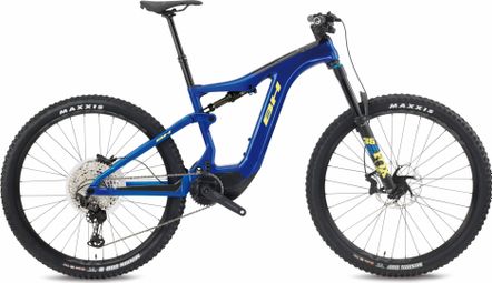 Producto renovado - Bh Bikes Atomx Lynx Carbon Pro 9.7 Shimano Deore XT 12V 720 Wh 29'' Azul/Amarillo 2022 Bicicleta eléctrica de montaña con suspensión total