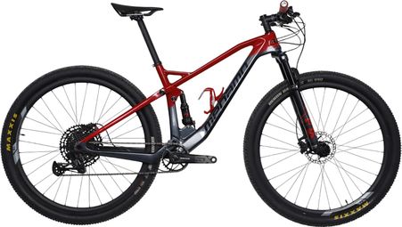 VTT Tout-Suspendu Mégamo Track 10 LTD Sram SX Eagle 12V 29' Rouge Noir 2022 - Produit Reconditionné / Bon État