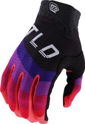 Troy Lee Designs Guantes largos Air para niños Negro/Rojo