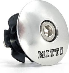 Potence Vélo - Stem Cap S - Argent - Nitto