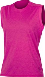 Débardeur Femme Endura SingleTrack Rose