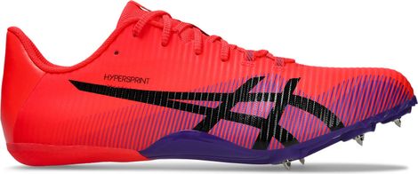 Asics Hypersprint 8 Red/Purple Unisex Track & Field Shoes