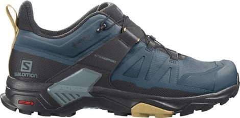 Salomon X Ultra 4 GTX Hiking Shoes Blue Black Men's