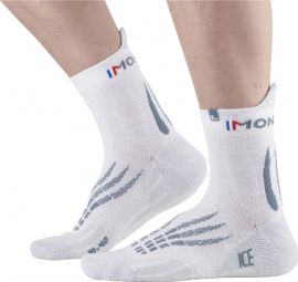 Chaussettes De Running Monnet Run Ice Gris