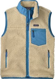 Patagonia Classic Retro-X Beige Ärmelloses Fleece für Herren