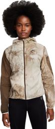 Chaqueta Cortavientos <strong>Nike Trail Repel</strong> Beige Mujer