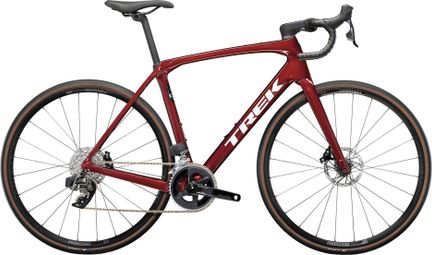 Gereviseerd product - Trek Domane SL 6 Sram Rival eTap AXS 12V 700mm Crimson Red 2023 Racefiets