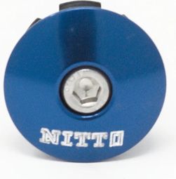 Potence Vélo - Stem Cap - Bleu - Nitto