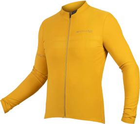 Maillot Manches Longues Endura Pro SL II Jaune Moutarde