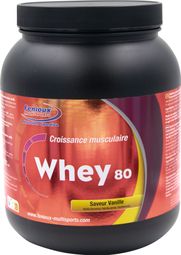 Whey 80 Croissance musculaire Fenioux Multi-sports Vanille 750g