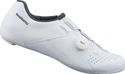 Paar Shimano RC300 Road Shoes Wit