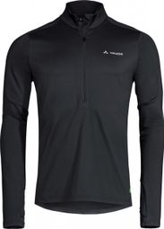 Vaude Livigno Halfzip II Langarm Top Schwarz