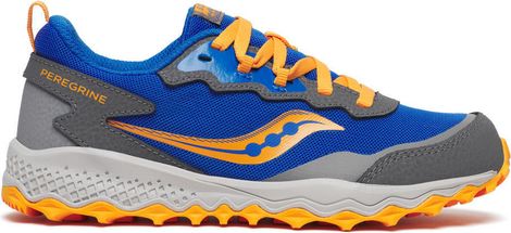 Chaussures Trail Saucony Peregrine KDZ Shield Bleu/Orange Enfant