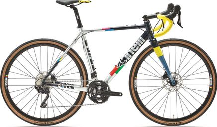Bicicleta de gravilla Cinelli Zydeco 700 Shimano GRX 400 Persiguiendo el arco iris 2021