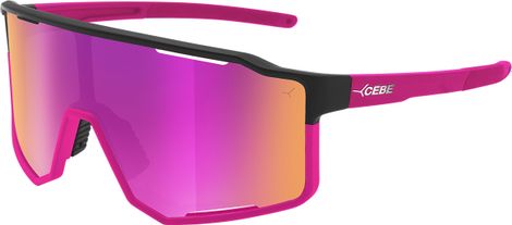 Lunettes Cébé Outflow 2 Noir Mat Rose Polarisé