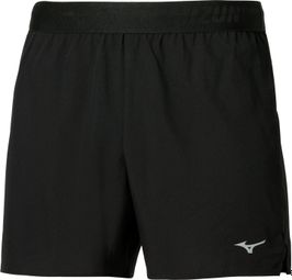 Mizuno Core 5,5 inch korte broek, zwart, heren