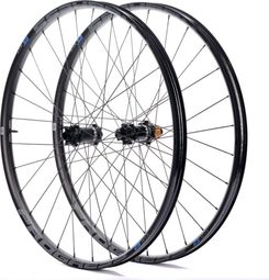 Paire de roues Progress MTX Nitro 29” Gris | Boost 15x110/12x148 mm | 6 Trous | Sram XD