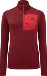 Mountain Equipment Lumiko Zip T Fleece Red