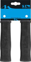 M-WAVE Grips Hexagon Foam Noir (2*125Mm)