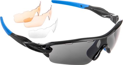 Neatt NEA00279 Brille Schwarz Blau - 4x Linsen